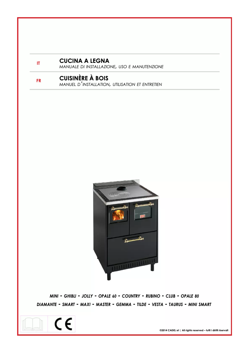 Page n°1 - Manuel utilisateur Cadel Tilde