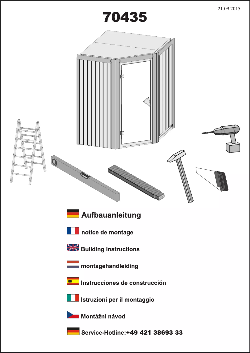 Page 1 de la notice Manuel utilisateur Karibu Tonja