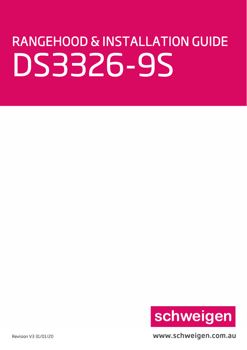 Image de la première page du manuel de l'appareil DS3326-9S