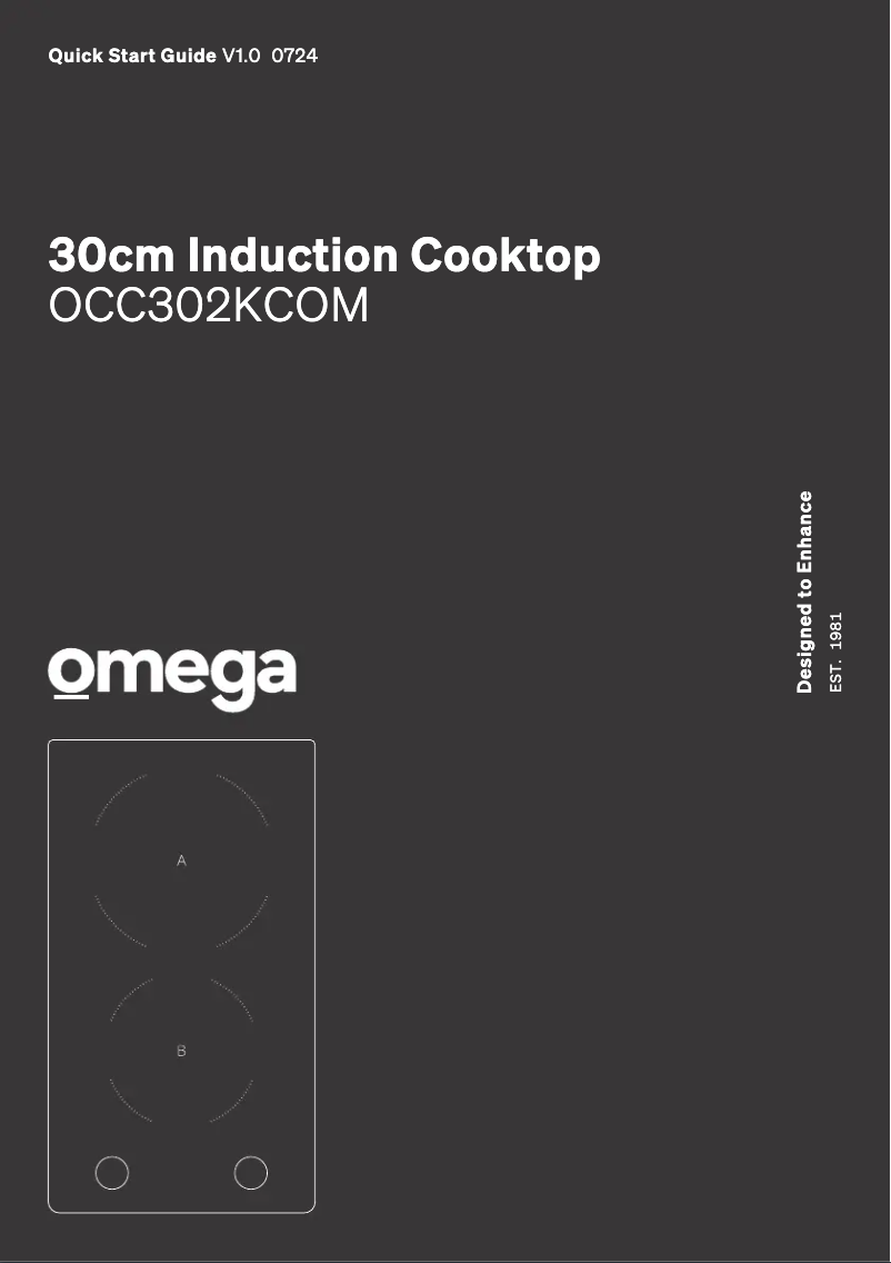 Page 1 de la notice Guide de démarrage rapide Omega OCC302KCOM