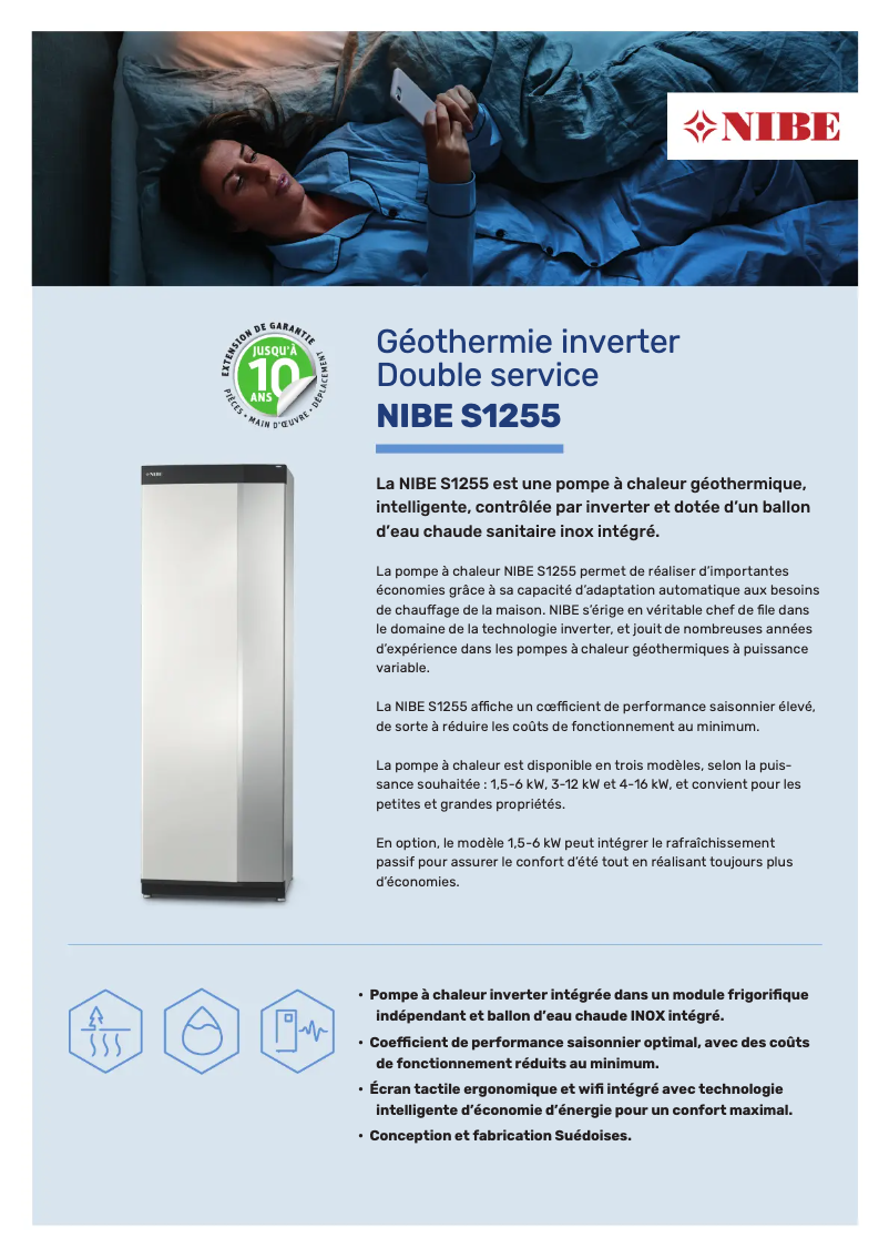 Imagen de la primera página del manual del dispositivo S1255