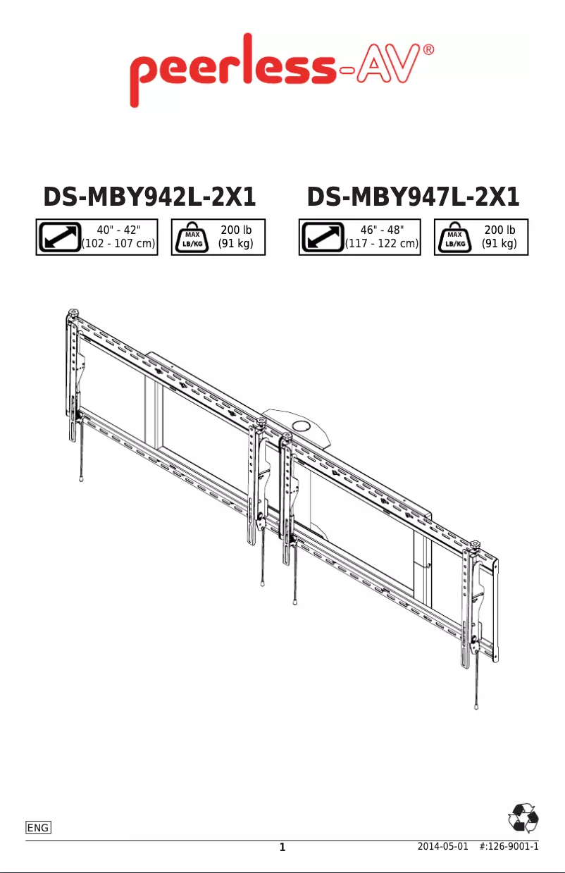 Image de la première page du manuel de l'appareil DS-MBY947L-2X1