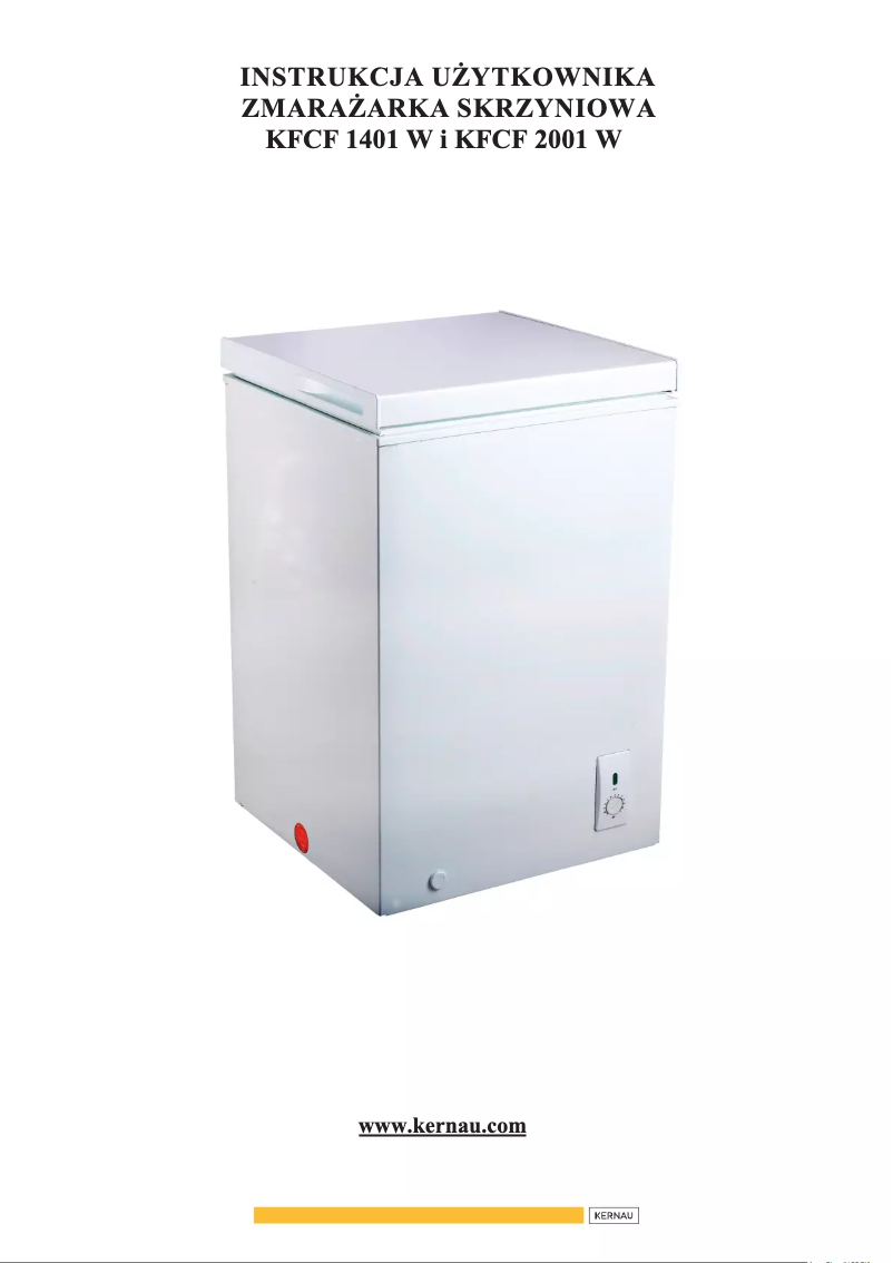 Página 1 del manual Manual de usuario Kernau KFCF 1401 W