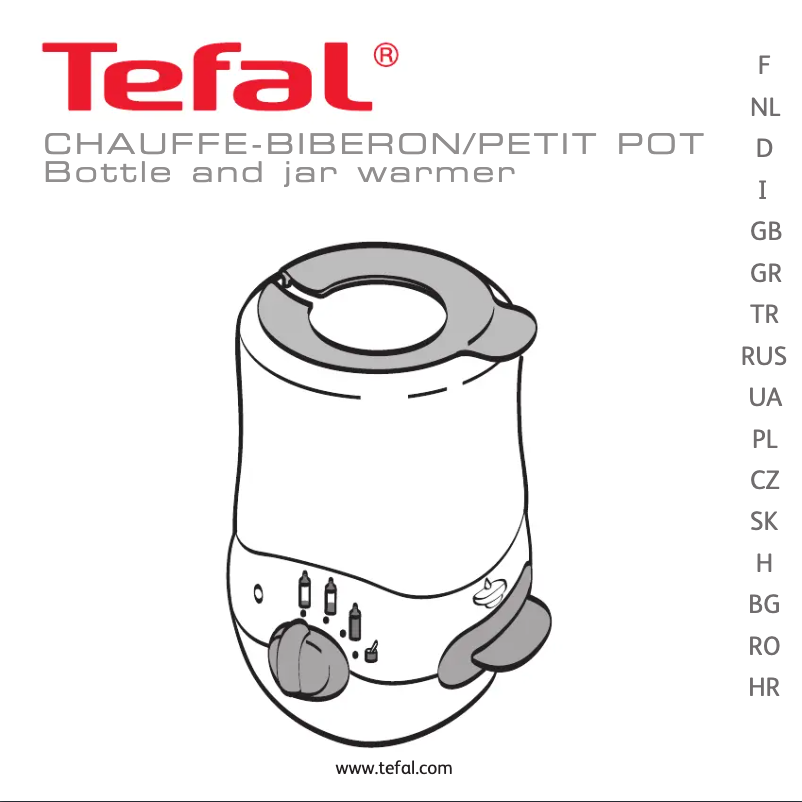 Page n°1 - Manuel utilisateur Tefal BH1250J8