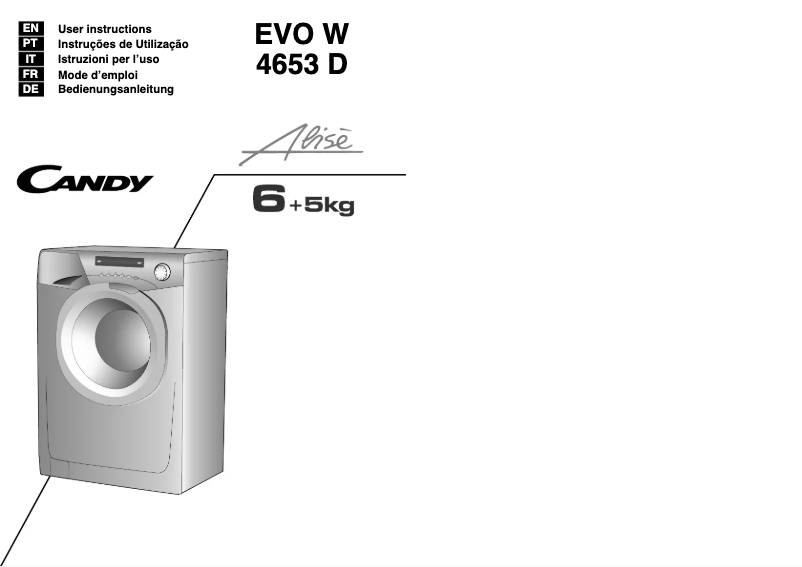 Image de la première page du manuel de l'appareil EVOW 4653 D