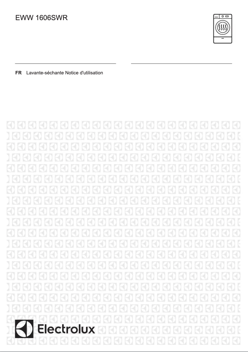 Page n°1 - Manuel utilisateur Electrolux EWW1606SWR