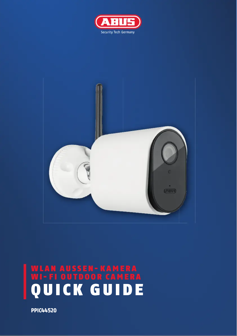 Image de la première page du manuel de l'appareil PPIC44520