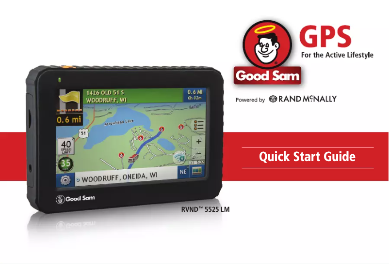 Image de la première page du manuel de l'appareil RVND 5525 LM