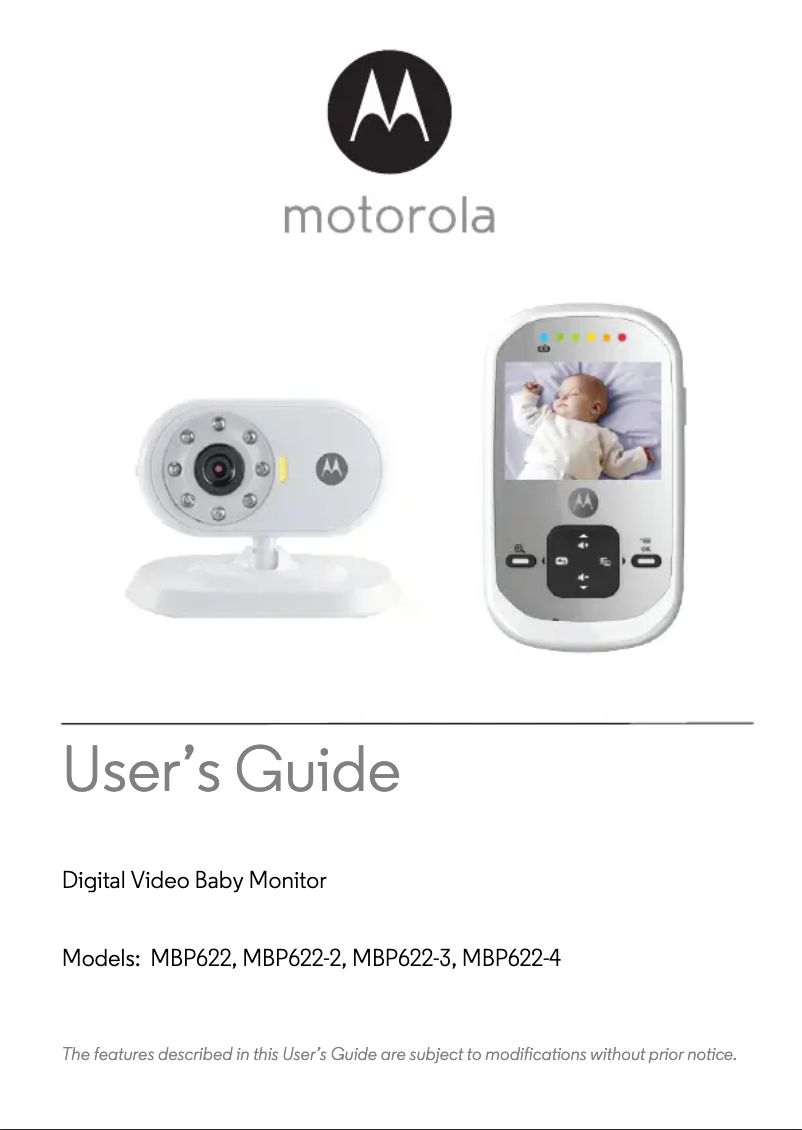 Imagen de la primera página del manual del dispositivo MBP622