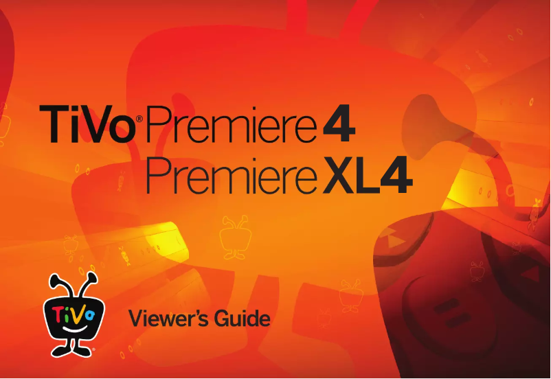 Página 1 del manual Manual de usuario TiVo Premiere XL4