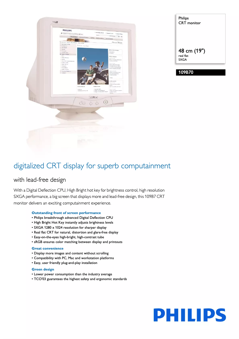 Image de la première page du manuel de l'appareil 109B70