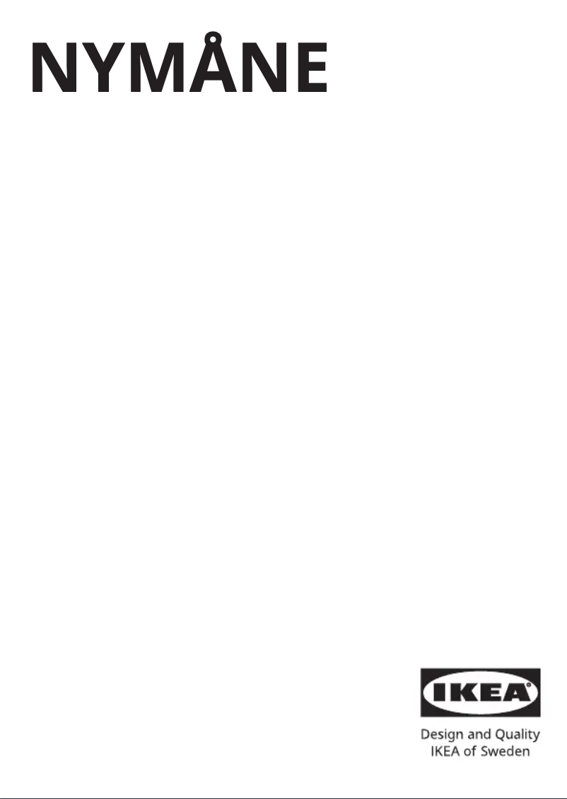 Imagen de la primera página del manual del dispositivo NYMÅNE 805.038.32