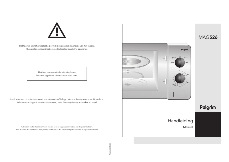 Página 1 del manual Manual de usuario Pelgrim MAG526RVS