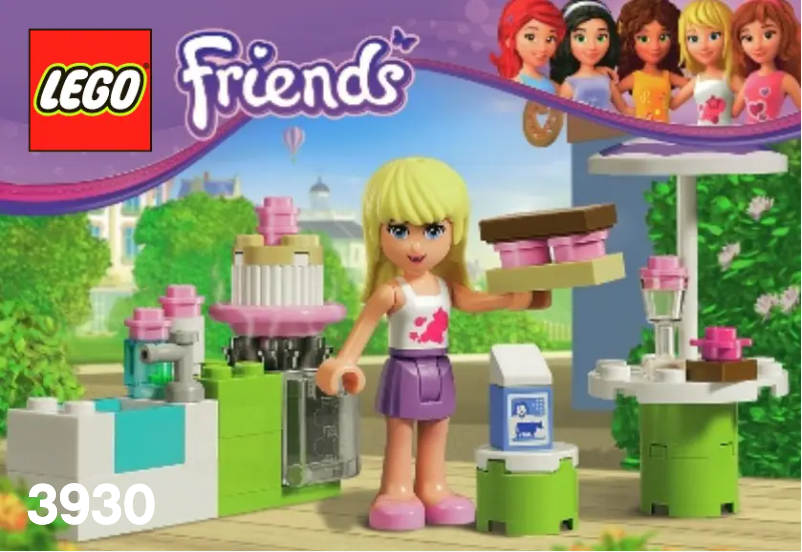 Page 1 de la notice Manuel utilisateur Lego Friends 3930