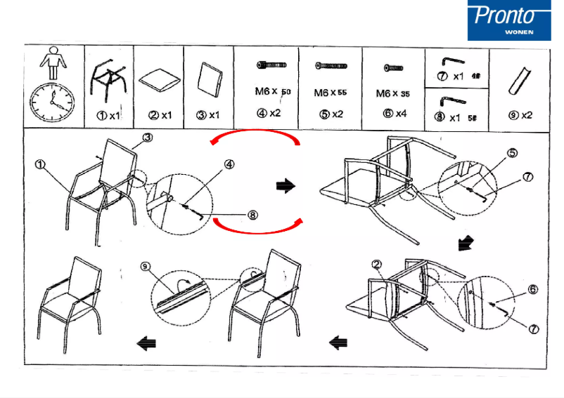 Page n°1 - Manuel utilisateur Pronto Zijdam
