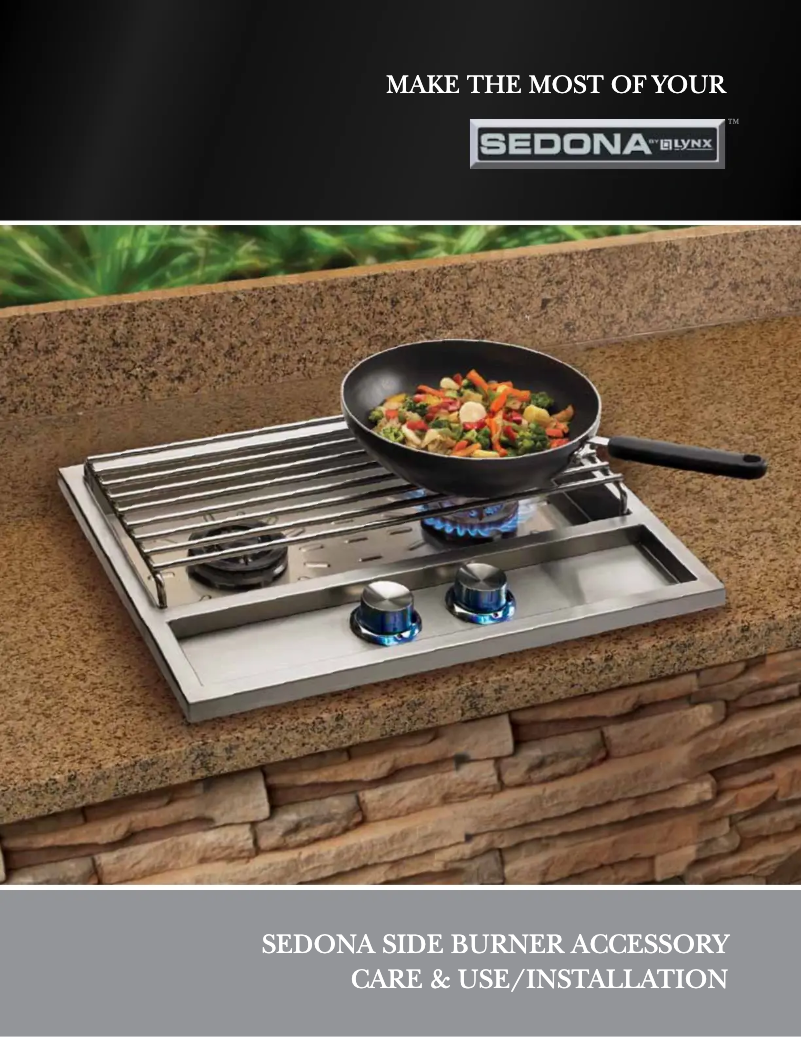 Page n°1 - Guide d'installation Sedona LSB502NG