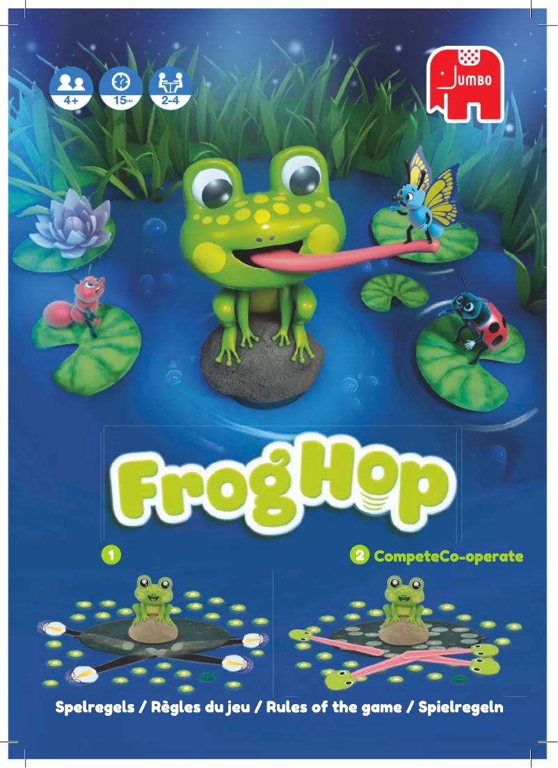 Page 1 de la notice Manuel utilisateur Jumbo Frog Hop