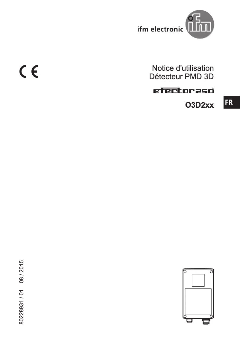 Page n°1 - Manuel utilisateur IFM O3D201