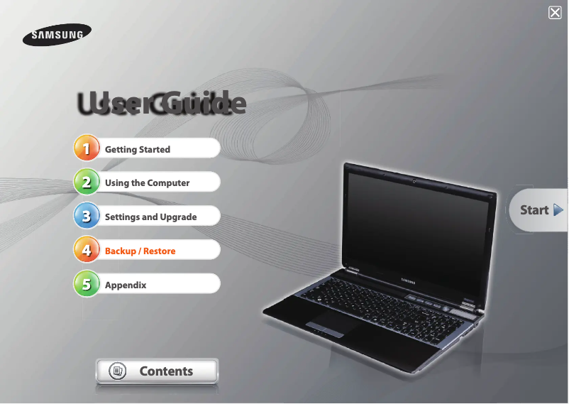 Page n°1 - Manuel utilisateur Samsung NP-RF511I