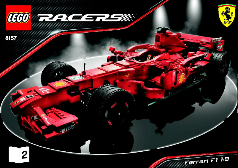 Page 1 de la notice Manuel utilisateur Lego Racers 8157