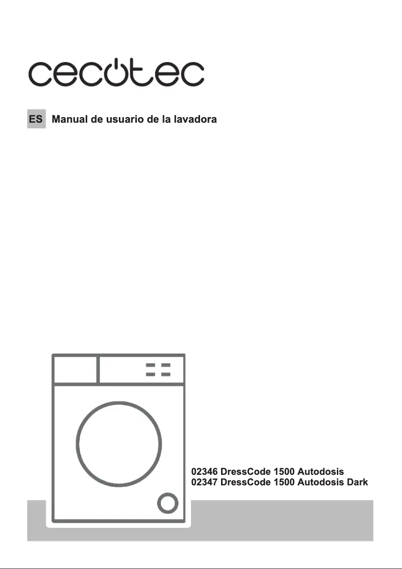 Image de la première page du manuel de l'appareil Bolero DressCode 1500 Autodosis