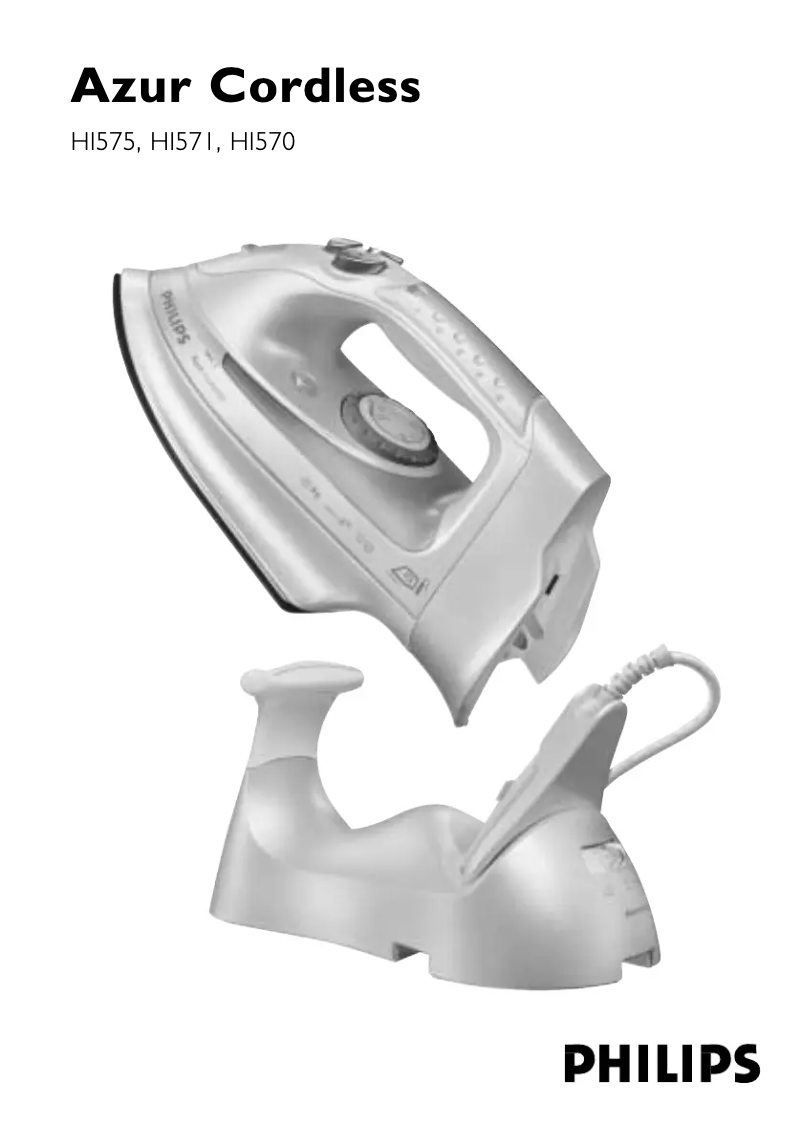 Página 1 del manual Manual de usuario Philips Azur HI570