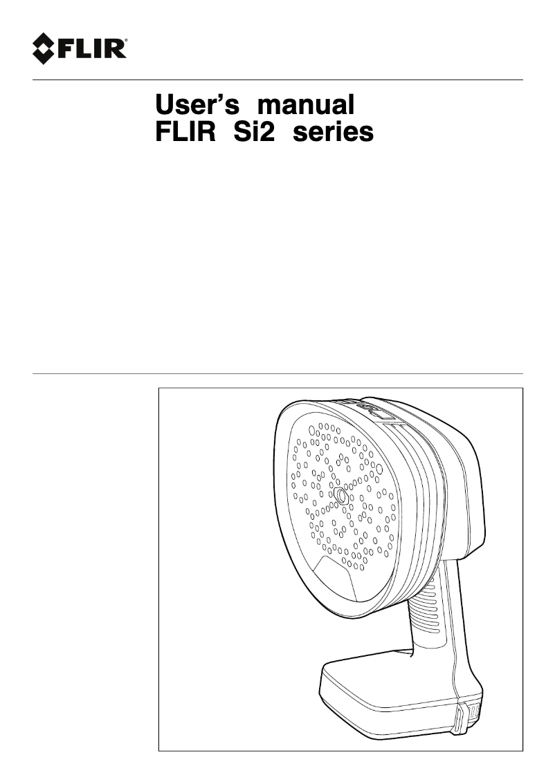 Page 1 de la notice Manuel utilisateur FLIR Si2-Pro