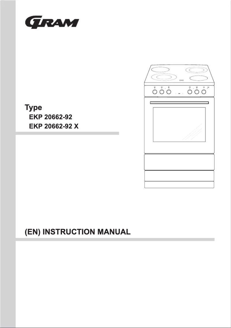 Image de la première page du manuel de l'appareil EKP 20662-92 X