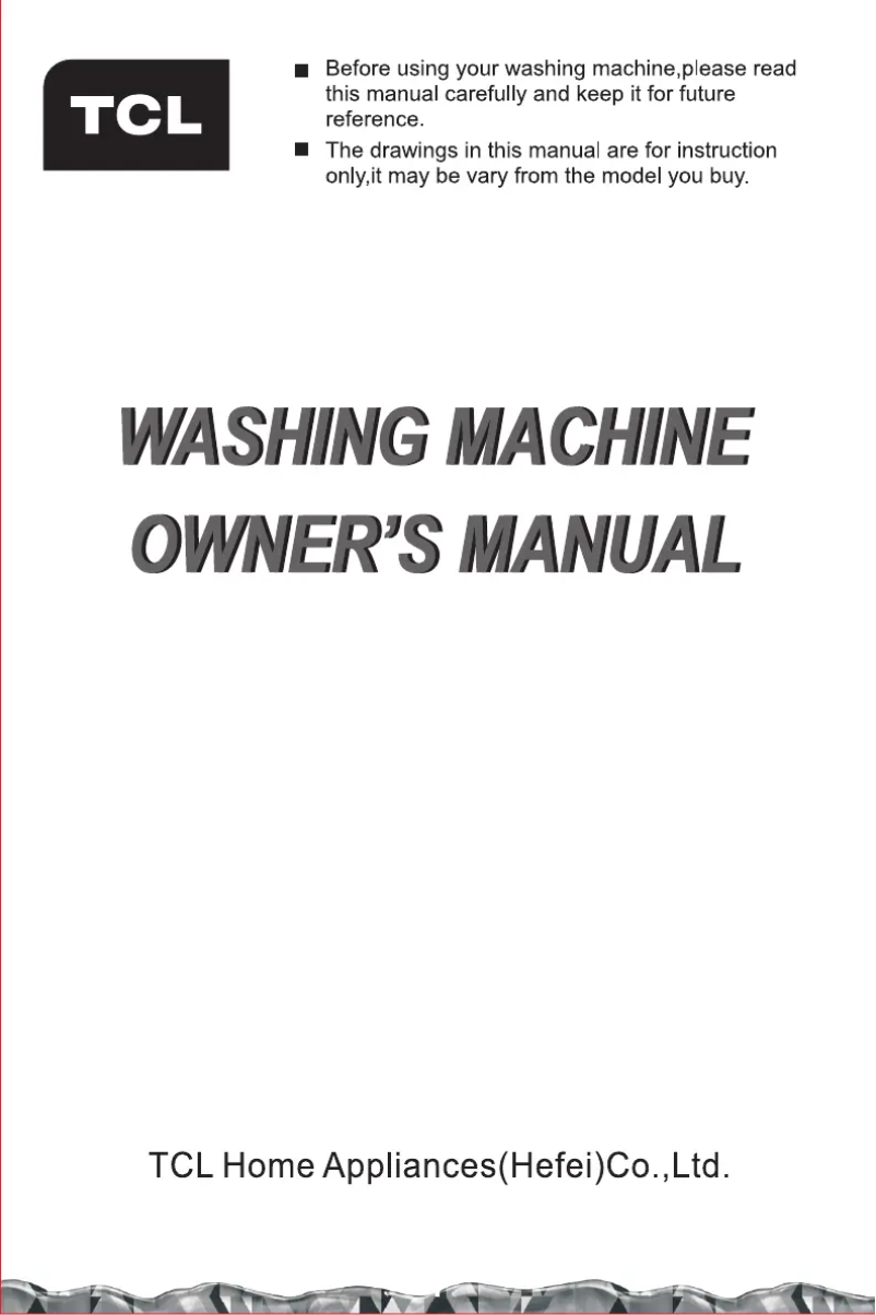 First page image of the manual for FF0914WC0