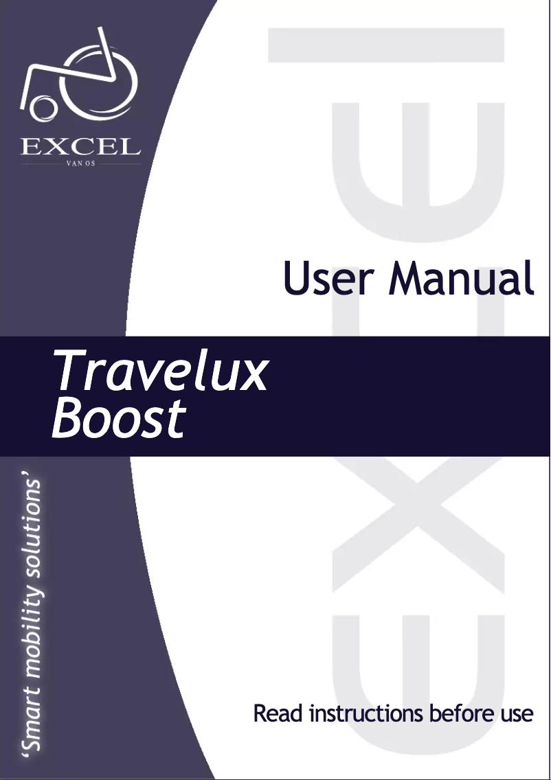 Page n°1 - Manuel utilisateur Travelux Boost