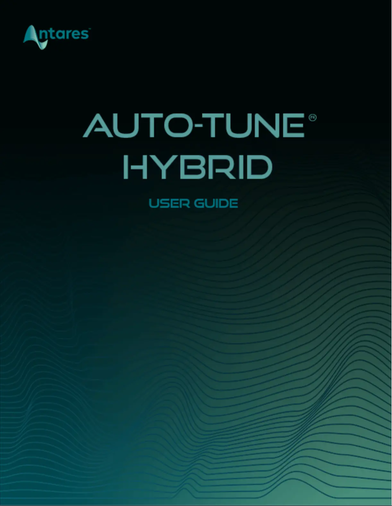 Image de la première page du manuel de l'appareil Autotune