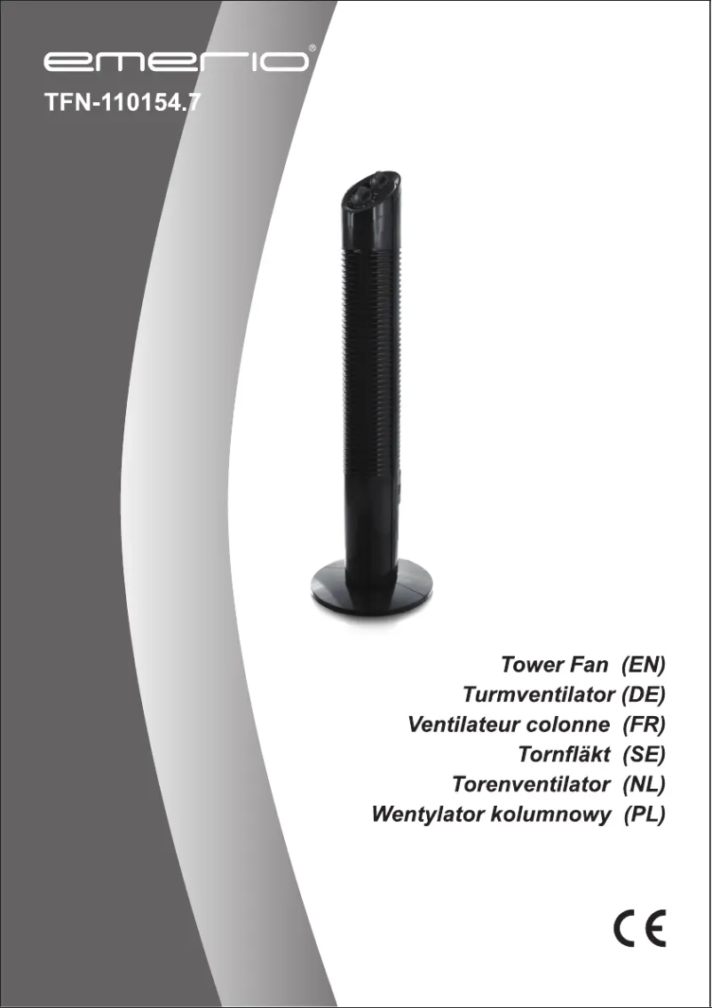 Page n°1 - Manuel utilisateur Emerio TFN-110154.7