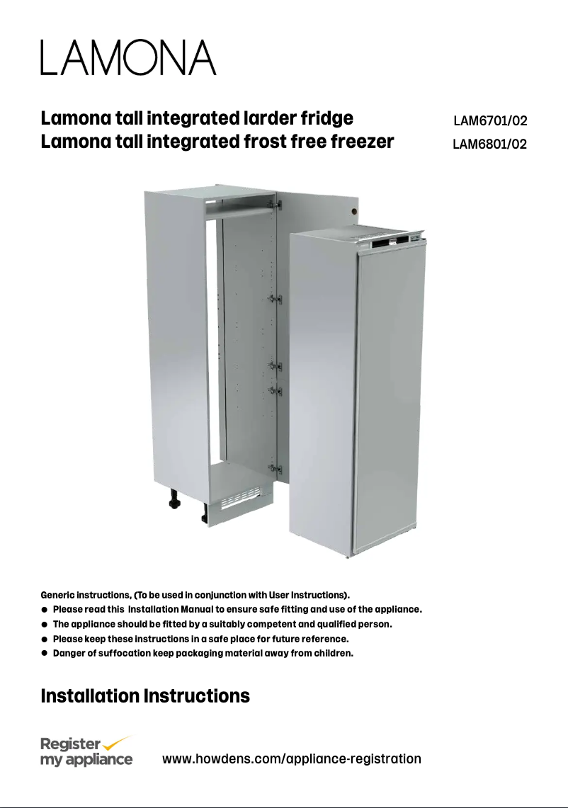 Image de la première page du manuel de l'appareil LAM6702