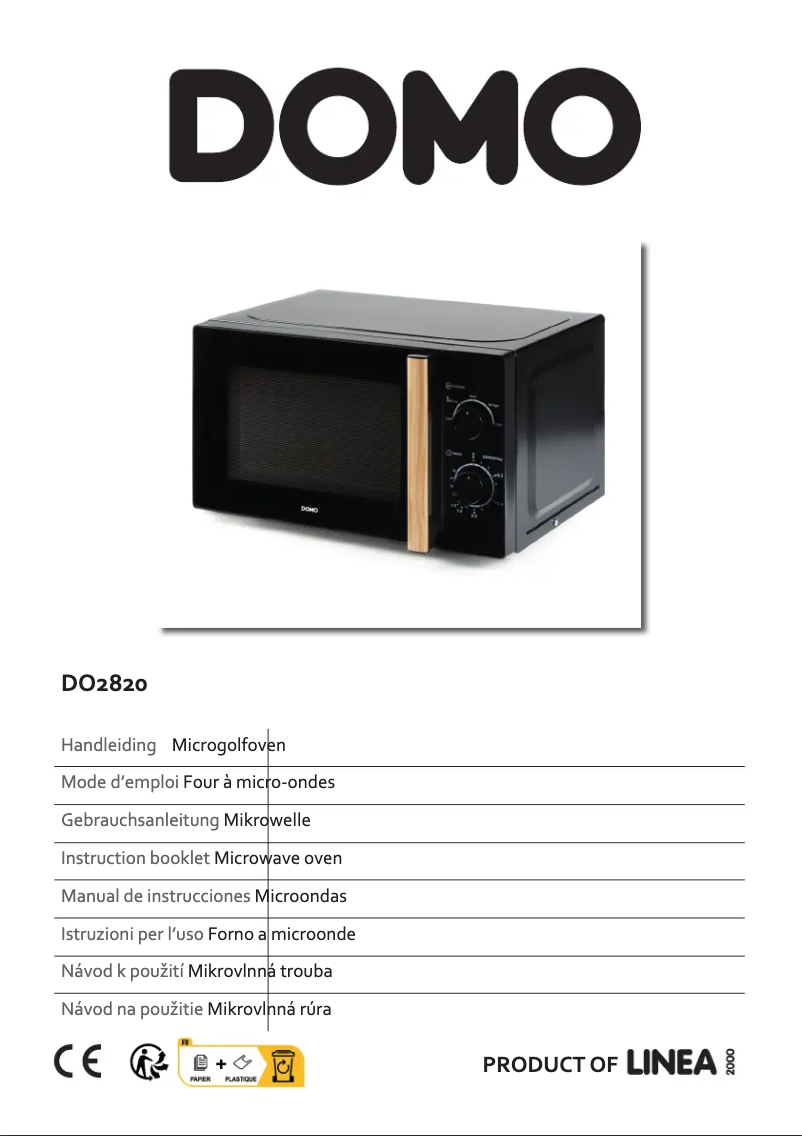 Página 1 del manual Manual de usuario Domo DO2820