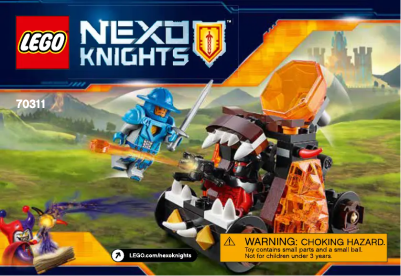 Page n°1 - Manuel utilisateur Lego Nexo Knights 70311