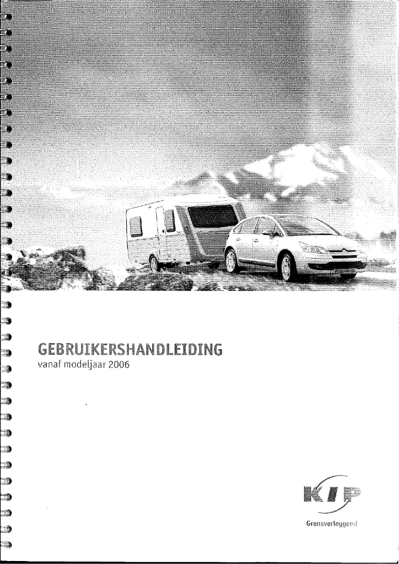 Imagen de la primera página del manual del dispositivo 2006