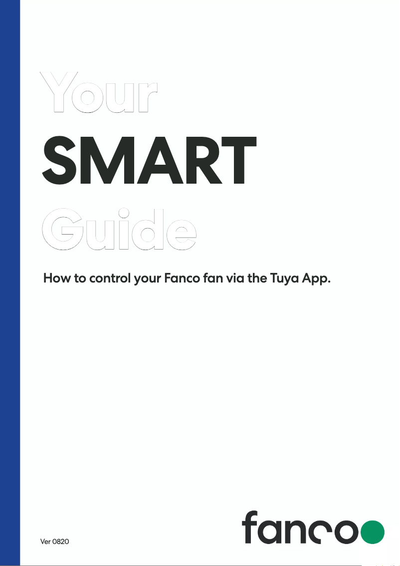 Page n°1 - Manuel utilisateur Fanco Studio Smart DC