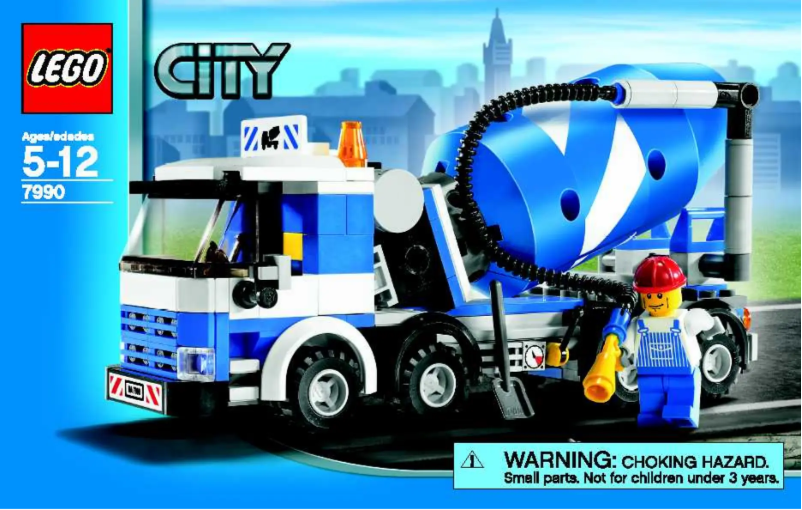 Página 1 del manual Manual de usuario Lego City 7990