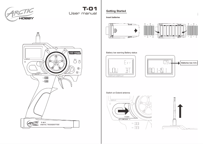 Página 1 del manual Manual de usuario Arctic Cooling AHT0100