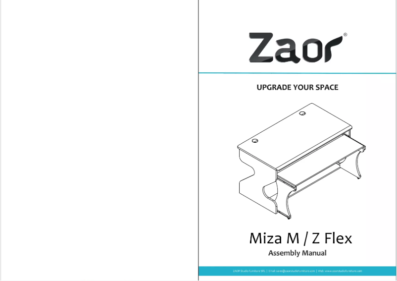 Image de la première page du manuel de l'appareil Miza M Flex