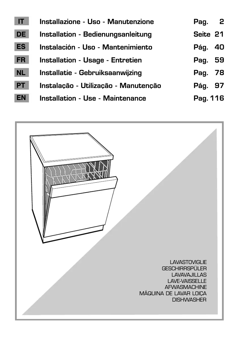 Page n°1 - Manuel utilisateur Candy CDP 3DS62DW/T