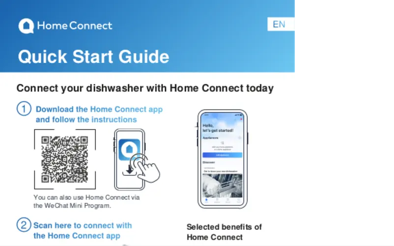 Page 1 de la notice Guide d'installation Bosch SMS8YCI03E