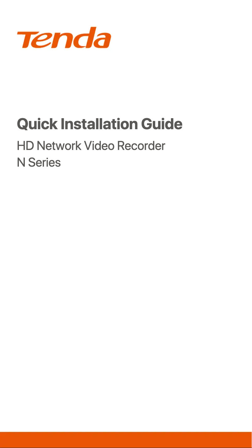 Page n°1 - Manuel utilisateur Tenda N6P-4H