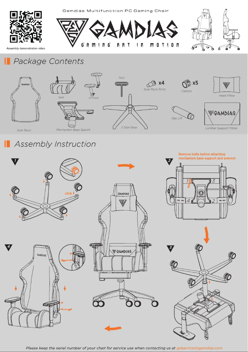 Página 1 del manual Manual de usuario Gamdias Achilles E2 L