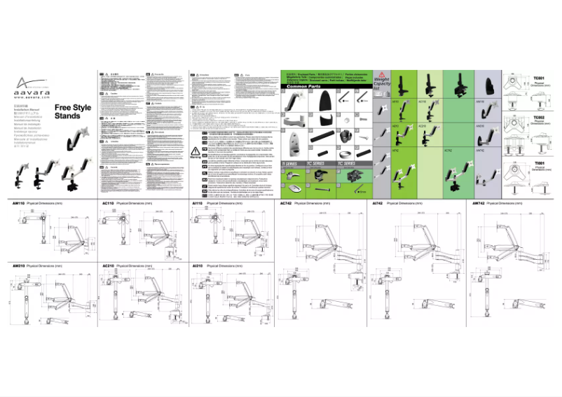 Image de la première page du manuel de l'appareil AC742