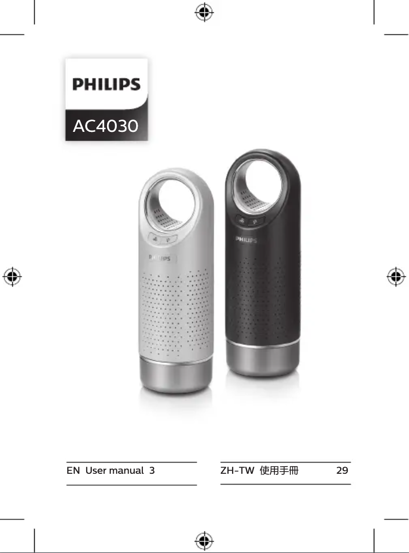 Imagen de la primera página del manual del dispositivo AC4030