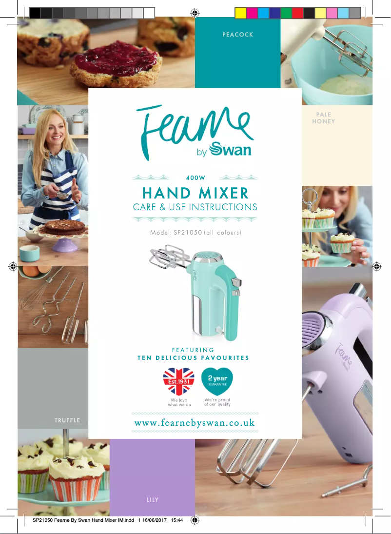 Page 1 de la notice Manuel utilisateur Swan SP21050LYN