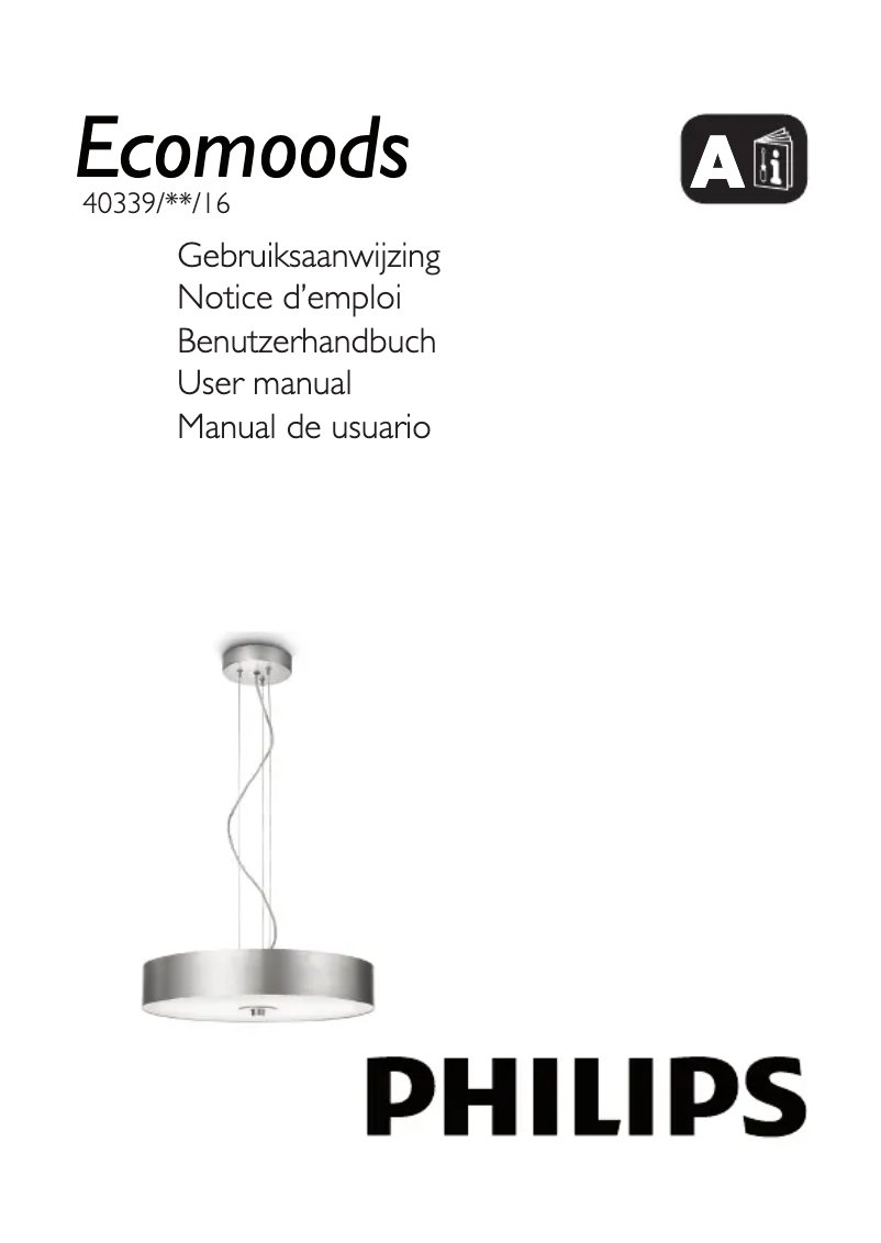 Page n°1 - Manuel utilisateur Philips Ecomoods 403391116