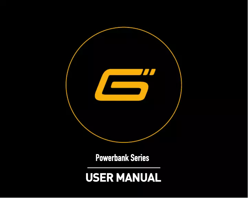 Page n°1 - Manuel utilisateur Genaray Powerbank 64A