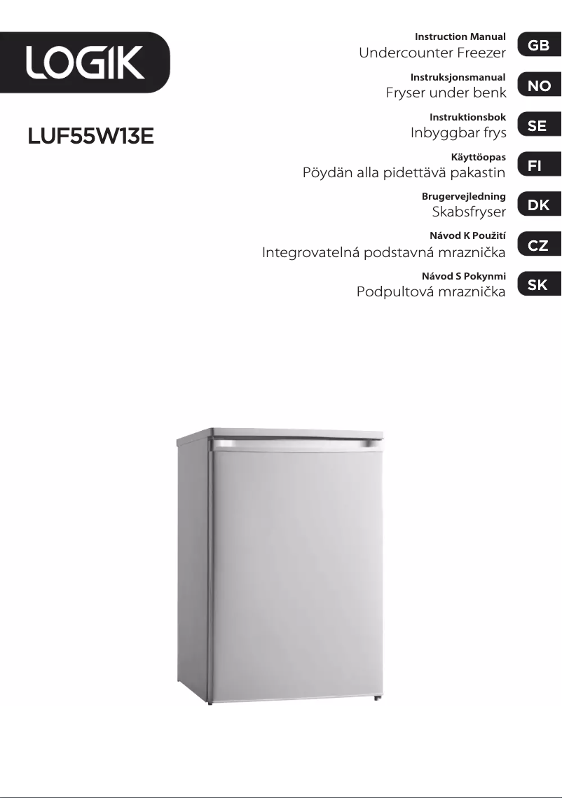 Página 1 del manual Manual de usuario Logik LUF55W13E